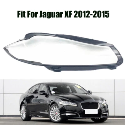 1Pcs Headlight Headlamp Clear Lens Right Cover Fit For Jaguar XF 2012-2015 - Imagem 1 de 4
