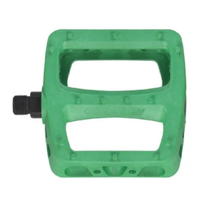 Odyssey Twisted PC Pedals 9/16" Kelly Green - Picture 1 of 1