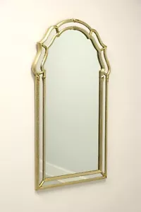 LABARGE Mid 20th Century Italian Regency Style Parclose Wall Mirror - Picture 1 of 10