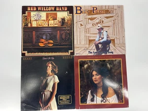 Record Country  Music LP Vinyl 4 Lot -  Red Willow Band - Emmylou Harris - Boone - Picture 1 of 2
