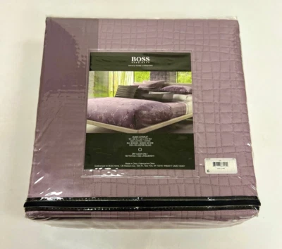 Boss Hugo Boss Luxury Home Collection Queen Coverlet Luxe Quail - Image 1 of 2