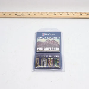 (2-Pk) WinCraft Philadelphia Historic Magnet 2 x 3 5716991-2X3 - Picture 1 of 4