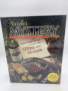 Murder Mystery Dinner Party Game A Taste for Wine and Murder Brand New Sealed - Picture 1 of 8