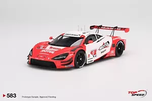 1/18 TSM velocidad máxima #TS0583 McLaren 720 GT3 EVO #9 Pfaff Motorsport 2024 IMSA - Imagen 1 de 1