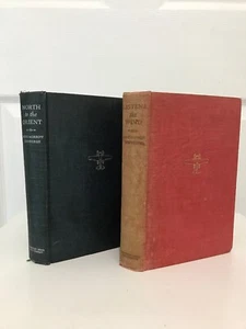 Anne Morrow Lindbergh books Listen! To The Wind North to the Orient 2 Book Set - Picture 1 of 10