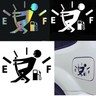 1pc Funny Car Vinyl Sticker High Gas Consumption Decal Fuel Gage - Foto 9