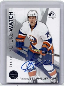 2016-17 SP Authentic Future Watch Autograph Rookie Anthony Beauvillier RC Auto - Picture 1 of 2