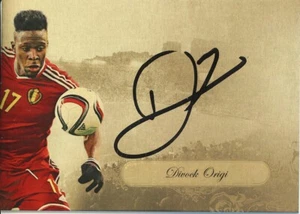 FUTERA 2016 DIVOCK ORIGI BELGIUM LIVERPOOL ON-CARD MAJESTIC AUTOGRAPH Nr MINT+ - Picture 1 of 2