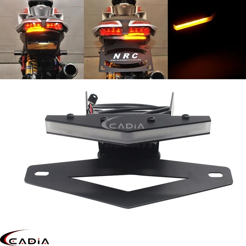 Kit eliminador de guardabarros con intermitente LED para Ducati Hypermotard SP 939 2016-2018 Foto 1 de 4