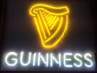 20"x16" Guinness Harp Irish Beer Neon Sign Real Glass Handmade Sign US Stock