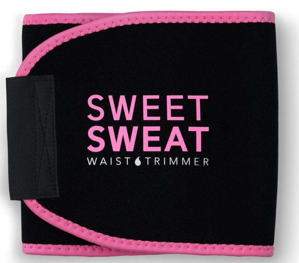 Sports Research Pink Waist Trimmer Burn Fat Sample Sweet Sweat Medium