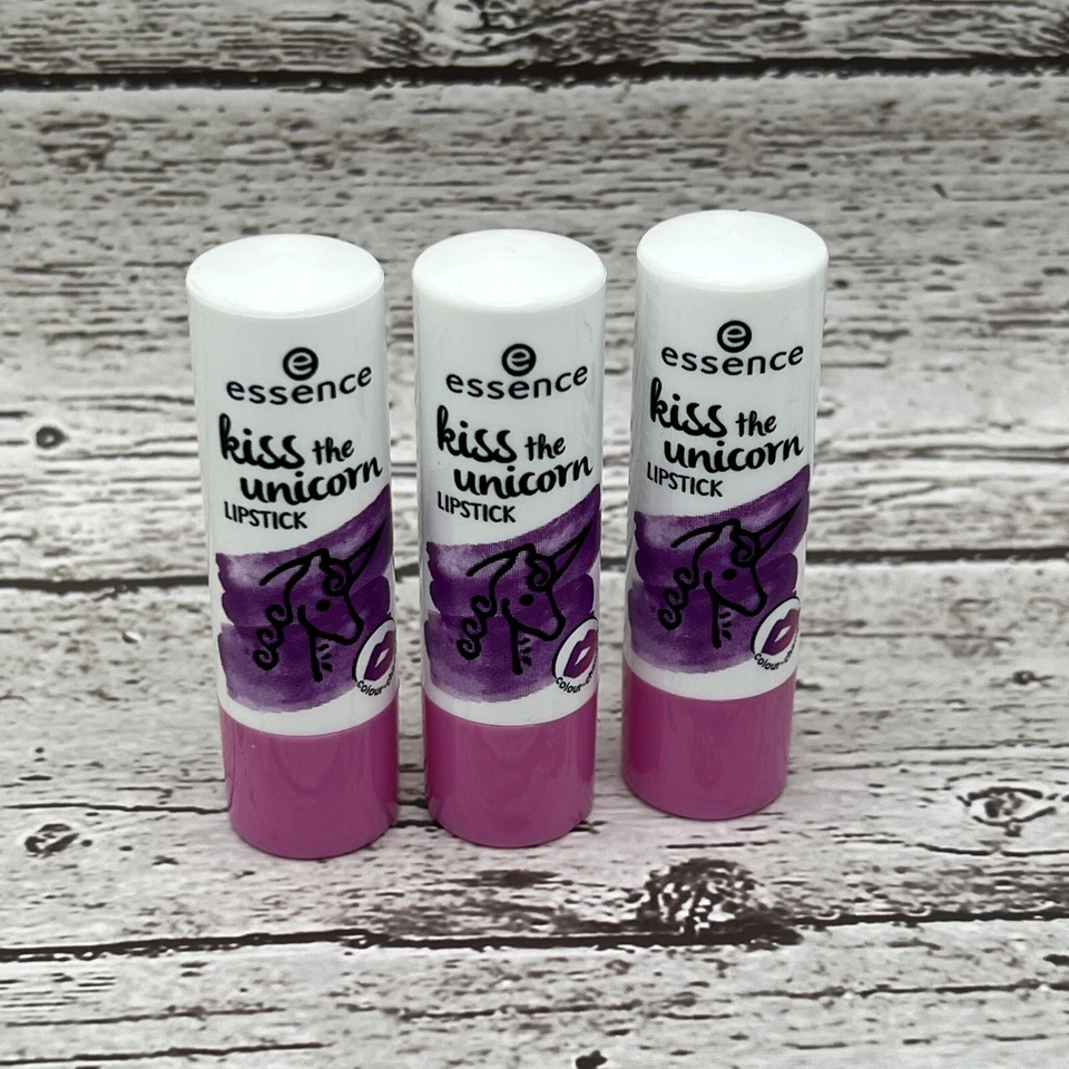 Essence Kiss the Unicorn Lipstick .16oz Lilac to Pink 3pcs - Image 1 of 1