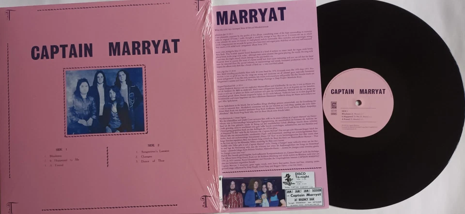 LP CAPTAIN MARRYAT "Same" (Re) LONG HAIR MUSIC LHC298 - STILL SEALED - Bild 1 von 1