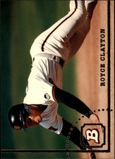 1994 Bowman San Francisco Giants Baseball Card #519 Royce Clayton