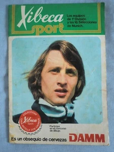 Álbum de cromos completo FÚTBOL XIBECA SPORT CERVEZAS DAMM (1974) Johan Cruyff - Zdjęcie 1 z 15