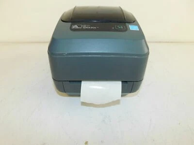 ^^ ZEBRA GX430T THERMAL LABEL PRINTER (LSP51) - Image 1 of 4