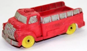 Vintage Auburn Rubber Co. Fire Truck Version 518 ~ 5.5" - Picture 1 of 12