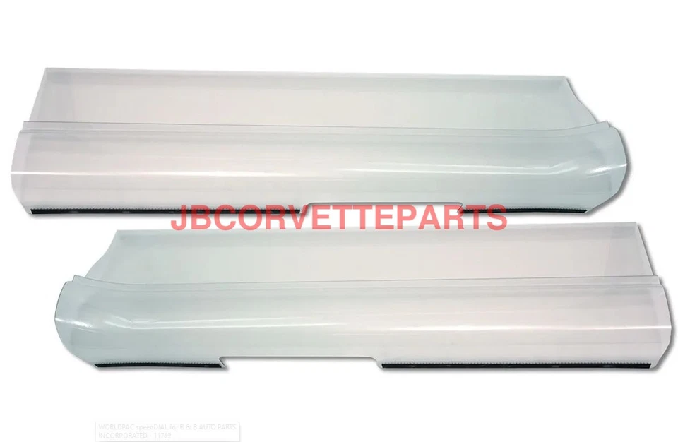 Protectores de umbral de panel de puerta transparente Chevrolet Corvette 2005-2013 C6 Foto 1 de 1