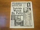 1977 MAY 3 MIDNIGHT NEWSPAPER - THE TRAGEDY THAT HAUNTS ELVIS PRESLEY - NP 4778