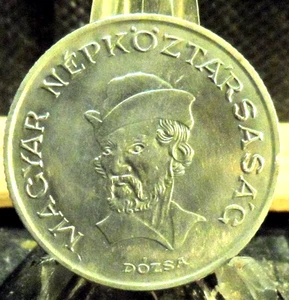 CIRCULATED 1984 20 FORINT HUNGARIAN COIN(70619)#2 - Picture 1 of 6