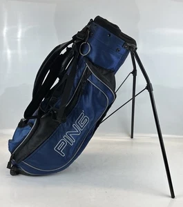 Vintage PING PAL KIDS Carry Stand Golf Bag Blue - No Rain Cover - Picture 1 of 13