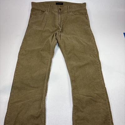 Pantalones Banana Republic Para Hombre 34x32 Tostado Pana De Colección Pierna Recta 5 Bolsillos Usados en Excelente Condición Foto 1 de 4