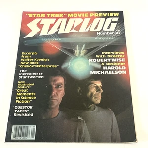 January 1980 Issue #30 Starlog Magazine Star Trek's Captain Kirk & Spock Cover - Picture 1 of 7