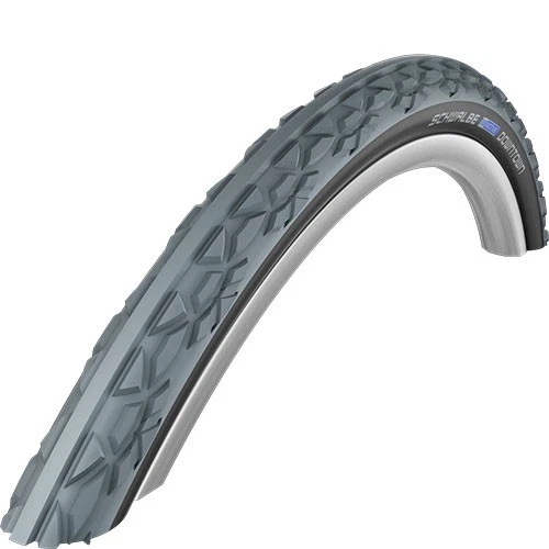 Schwalbe Reifen 37-540 Downtown Active K-Guard Rollstuhl Draht, GRC, grau/schwar