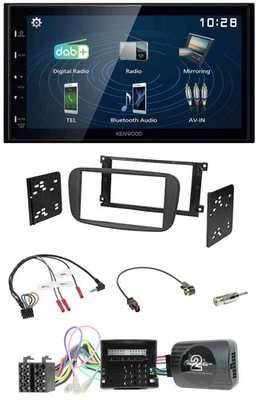 Kenwood 2DIN Bluetooth Lenkrad USB DAB Autoradio für Ford S-Max Mondeo Can-Bus 0 - Bild 1 von 4