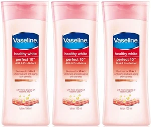 Vaselina Saludable Blanca Perfecta 10 - Pack 3 - Blanqueamiento AHA y Pro-Retinol y A - Imagen 1 de 1