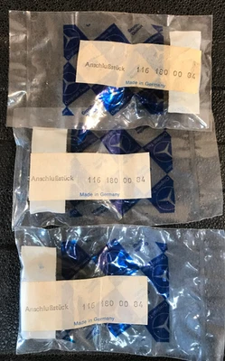 Mercedes-Benz Camshaft Oiler Tube Kit (3) - 116-180-00-84 - For 450SLC & More - Image 1 of 4