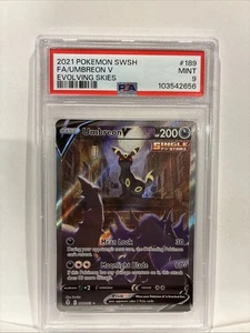 Pokemon TCG Umbreon v Evolving Skies Alternate Art, PSA 9 - Bild 1 von 5