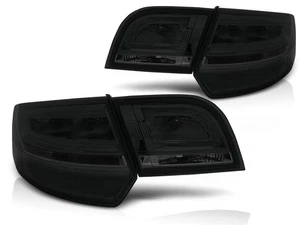 luces traseras para AUDI A3 8P 2004 2005 2006 2007 2008 SPORTBACK humo LED - Picture 1 of 2