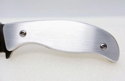 Spyderco Mule Team Scales 6061-T651 Brushed Aluminum w/S.S. T-20 Hardware New! - Image 1 of 4