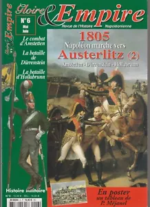 GLOIRE & EMPIRE N°06 1805 NAPOLEON MARCHE VERS AUSTERLITZ 2 - Imagen 1 de 2