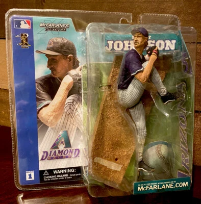 RANDY JOHNSON Arizona Diamondbacks 2002 McFarlane’s Sportspicks Baseball Figure - Image 1 of 4
