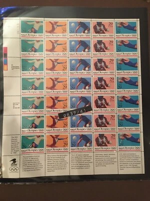 Scott # 2637/41, 29 cent Summer Olympics, Barcelona - Image 1 of 4