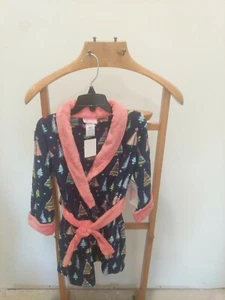 Sleepimint Niñas Pequeñas Vellón 🎄 Bata Azul Navidad TALLA 2T NUEVO CON ETIQUETAS para PIJAMAS - Imagen 1 de 2