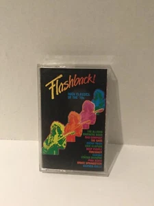 Flashback Rock Classics Of The '70s (Cassette, 1991) Kansas Cheap Trick The Cars - Picture 1 of 4