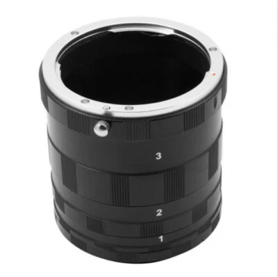 Macro Extension Tube Ring for Canon 450D 550D 40D 60D 600D 7D 5D II III 1100D - Image 1 of 4