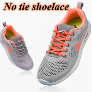 Lacing Elastic Shoe Laces No Tie Shoelaces Quick Lazy Laces Sneakers Shoelace - Imagen 1 de 7