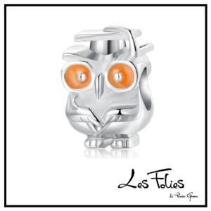 Charm Eule aus Silber 925 - Les Folies (Modell Pandora) - Bild 1 von 8