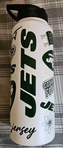 New York Jets 34oz. Native Quencher Bottle - Picture 1 of 4