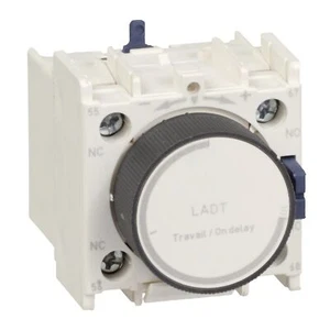 LADT4 Time Delay Auxiliary Contact Module,On Delay,10-180s,Screw Clamp Terminal - Picture 1 of 1