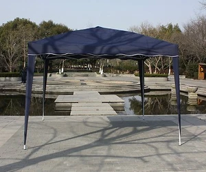 10'x10' Instant Navy POP UP Outdoor Canopy Party Wedding Portable Tent Gazebo - Picture 1 of 4