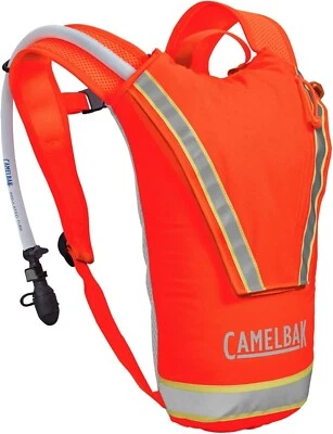 CamelBak Hi-Viz Crux 2.5L Hydration Pack–High Visibility Orange/Lime for Safety - image 1 of 3