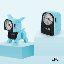 Kids Toy For Bedside Funny Gift Battery Powered Cartoon Robot Dog Alarm Clock
