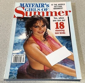 Vintage Mayfair UK Magazine Girls Of Summer No 3 Toni Stiletto Tracy Dixon - Picture 1 of 3