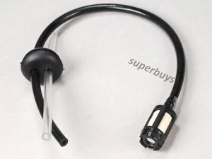 Replacement Whipper Snipper Fuel Line Filter Clear Pipe Line Trimmer Cutter Hose - Bild 1 von 3