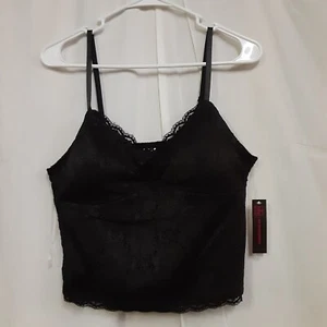 NO BOUNDARIES Juniors Lace Bralette Bustier Crop Top Ladies Tank L(11-13) - Picture 1 of 4